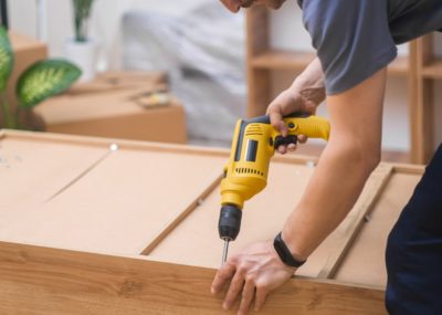 Custom,Furniture,Assembling,Handyman,Fixing,Fasteners,On,Wooden,Cabinet,Back